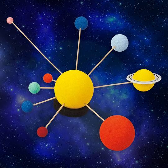 Painted Foam Solar System Kit By Creatology Michaels
